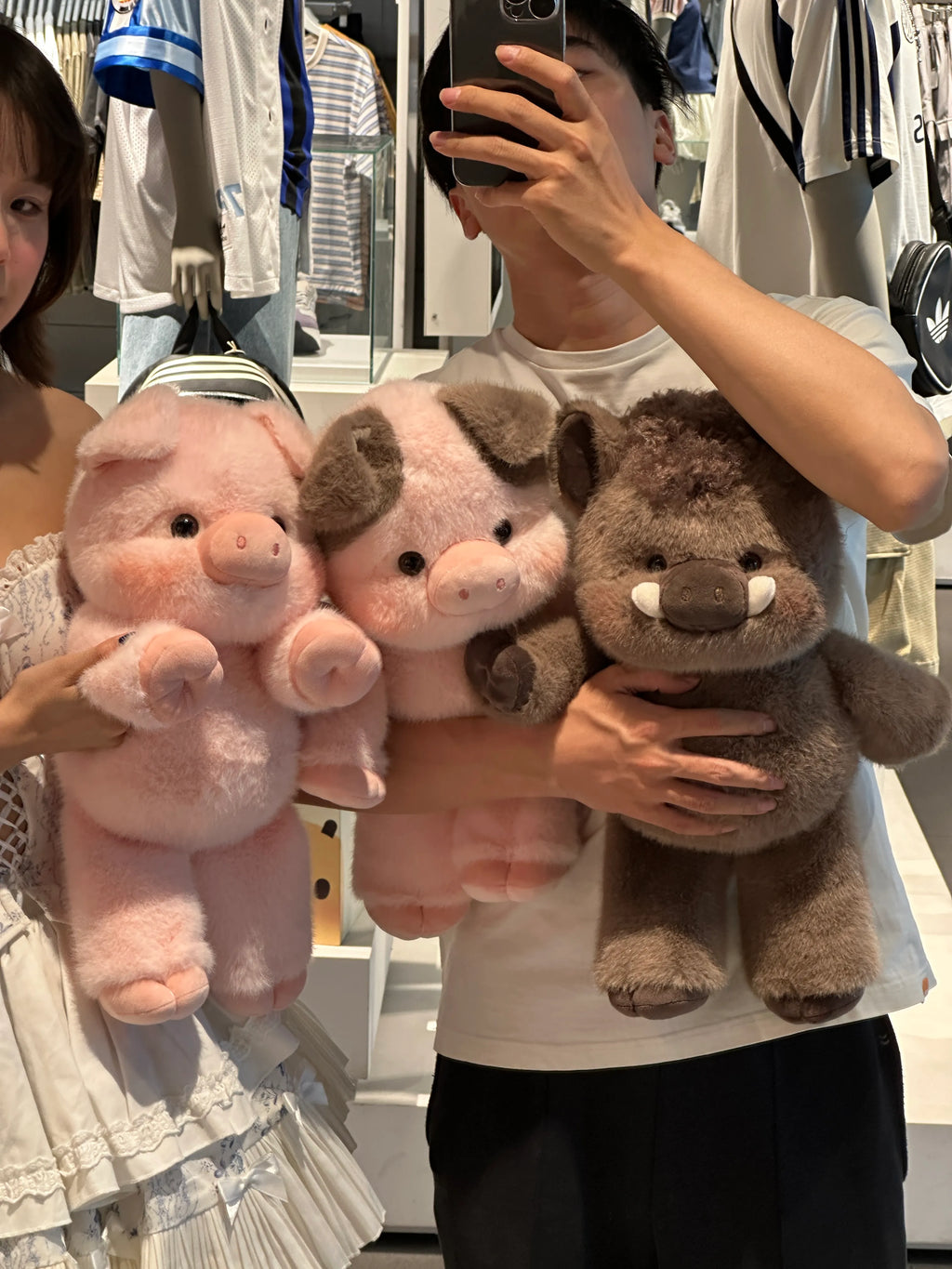 Cute Running Pig Stuffed Animal