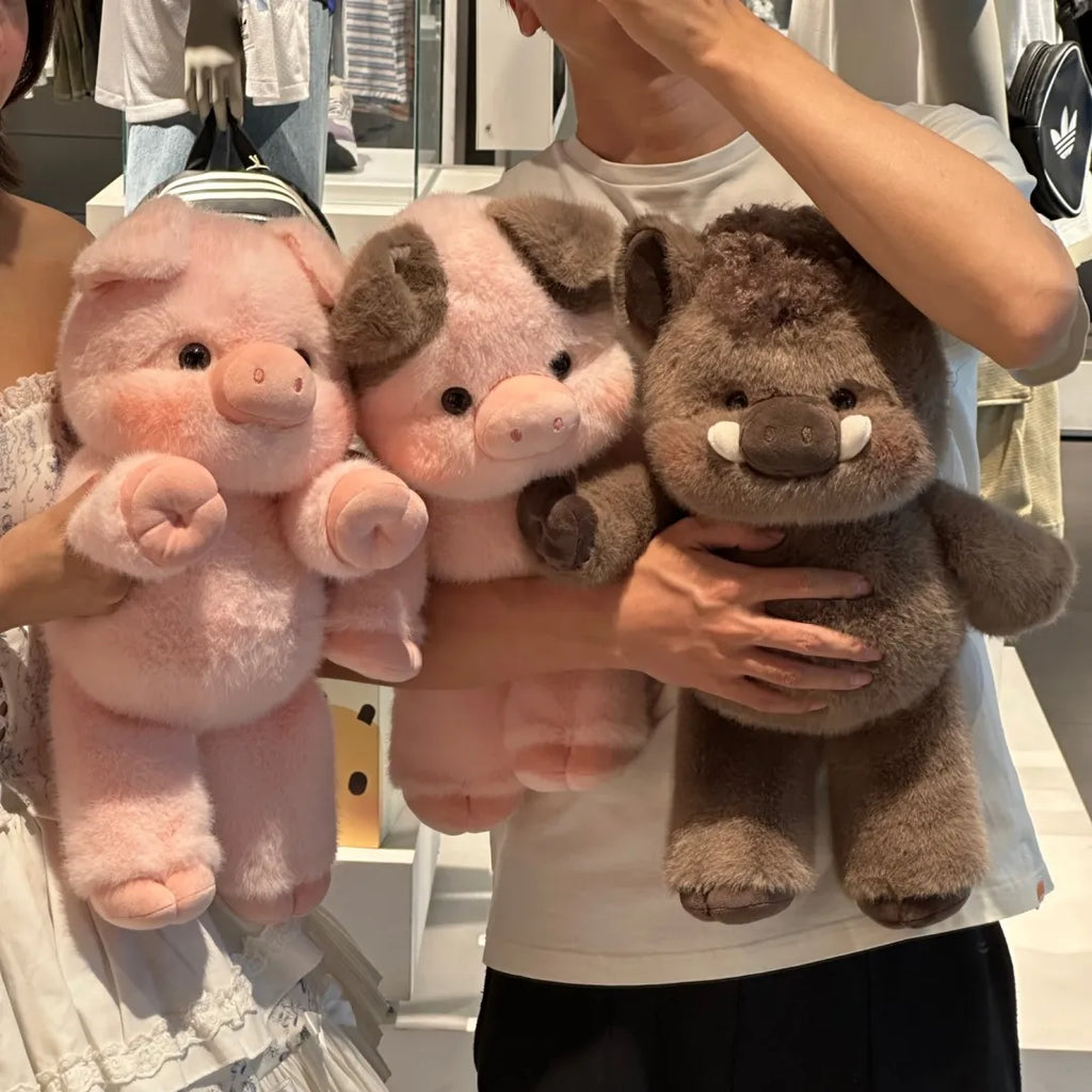 Cute Running Pig Stuffed Animal