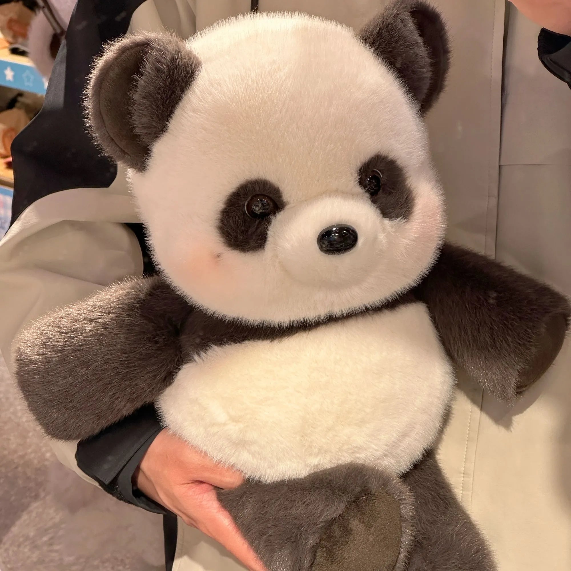 Cute Running Panda Stuffed Animal