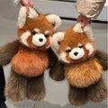 Cute Running Red Panda Stuffed Animal