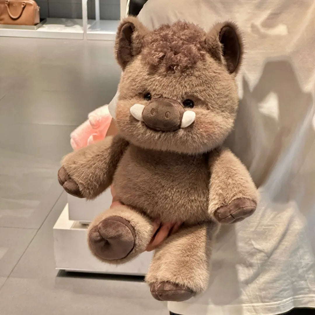 Cute Running Wild Boar Stuffed Animal