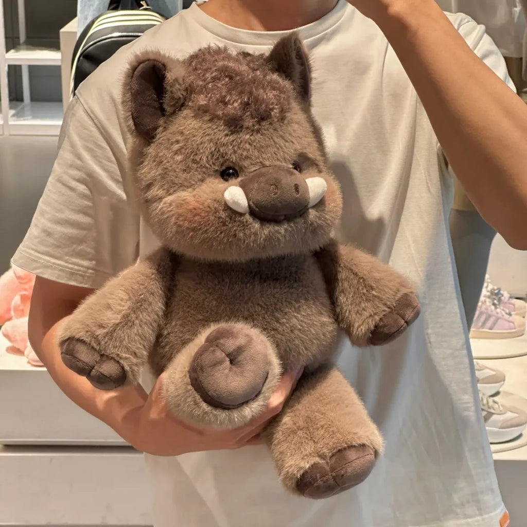 Cute Running Wild Boar Stuffed Animal