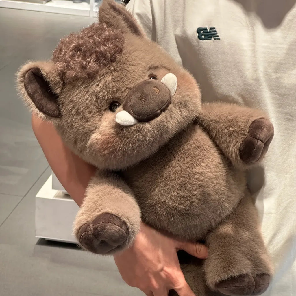 Cute Running Wild Boar Stuffed Animal