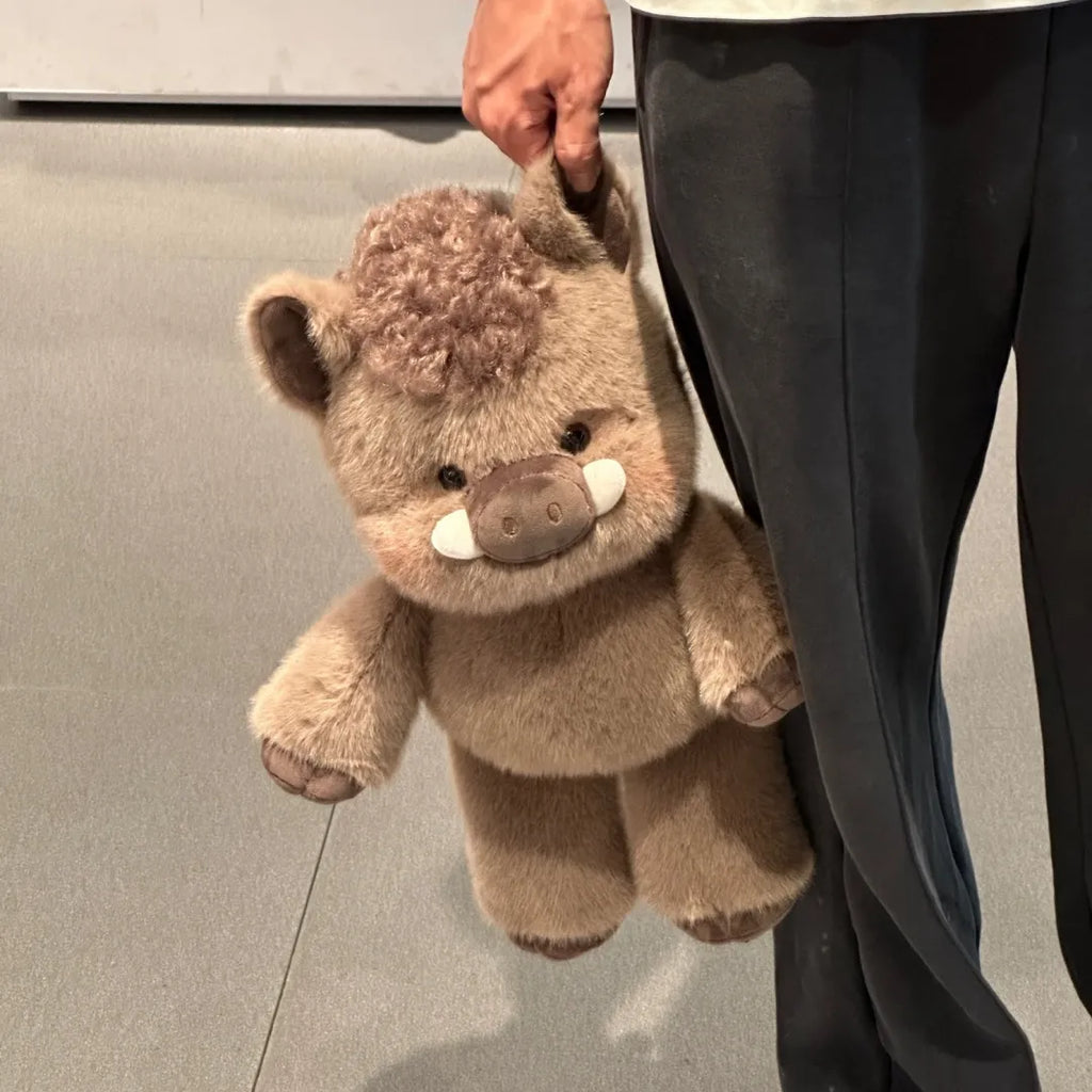Cute Running Wild Boar Stuffed Animal