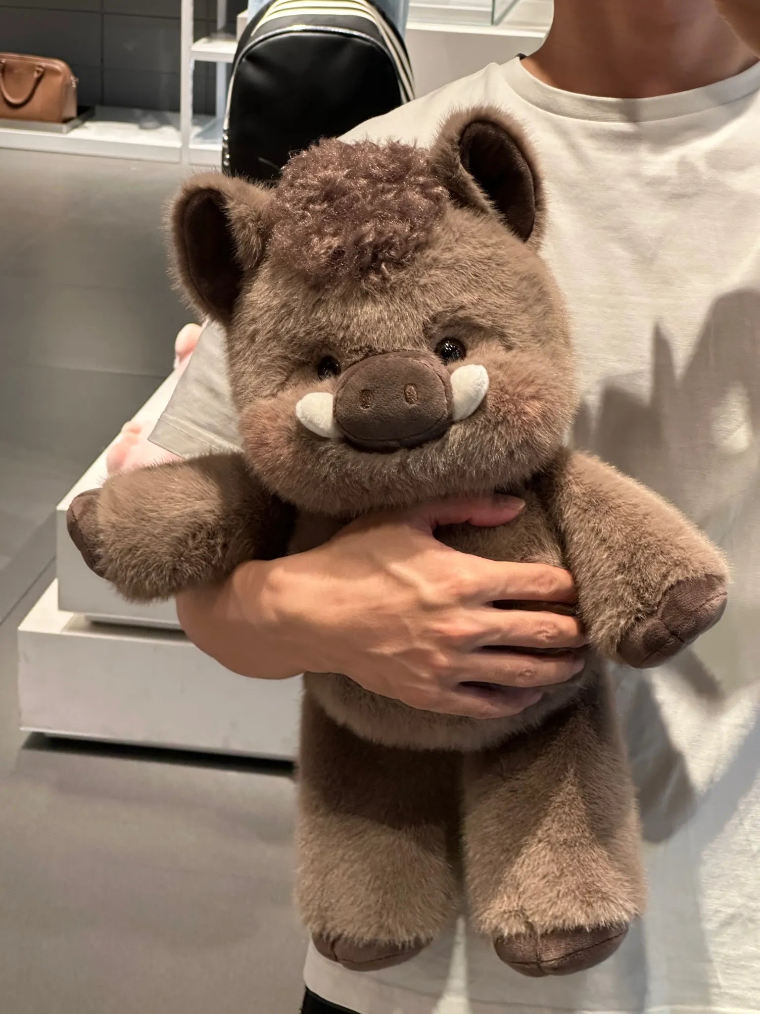 Cute Running Wild Boar Stuffed Animal