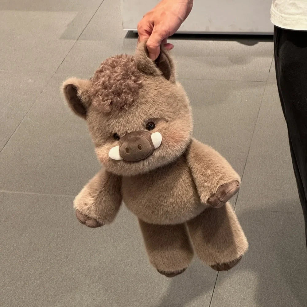 Cute Running Wild Boar Stuffed Animal