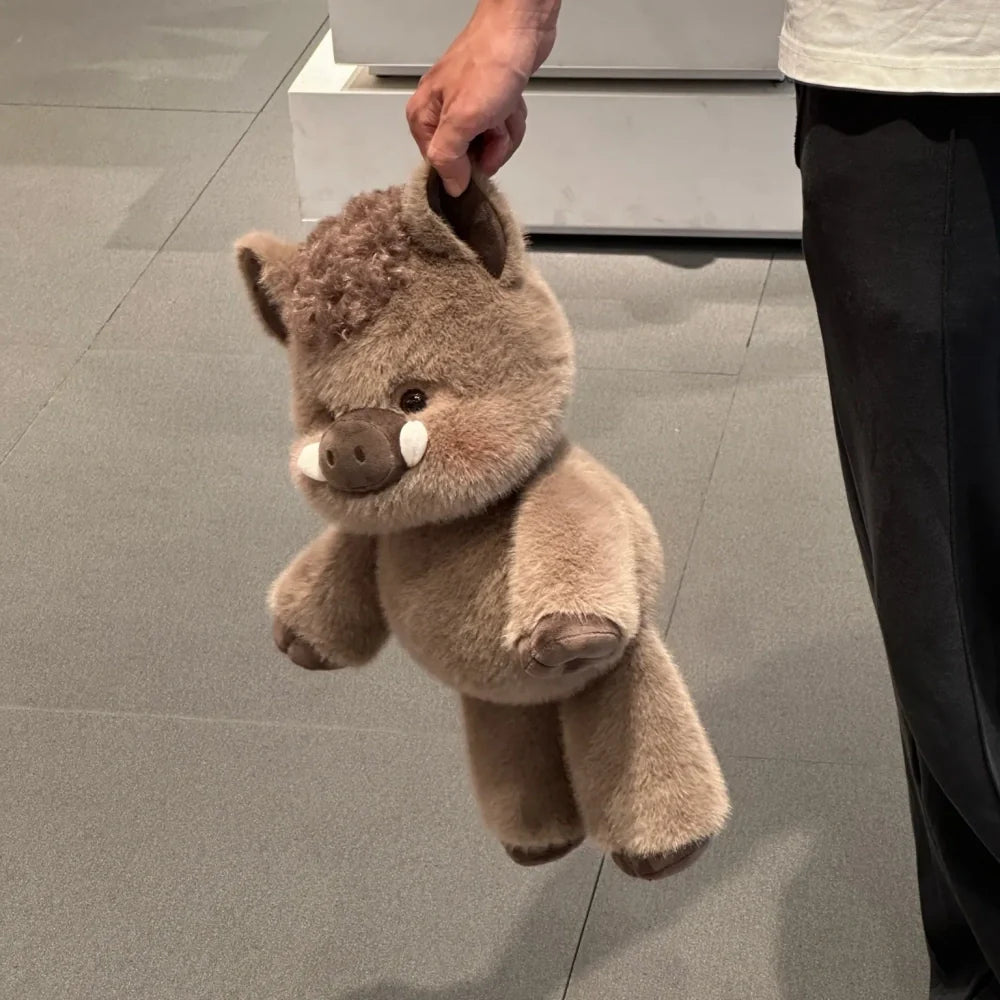 Cute Running Wild Boar Stuffed Animal