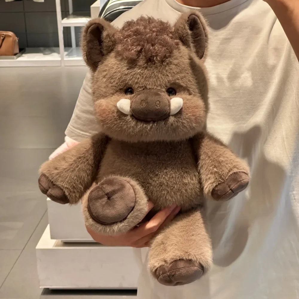 Cute Running Wild Boar Stuffed Animal