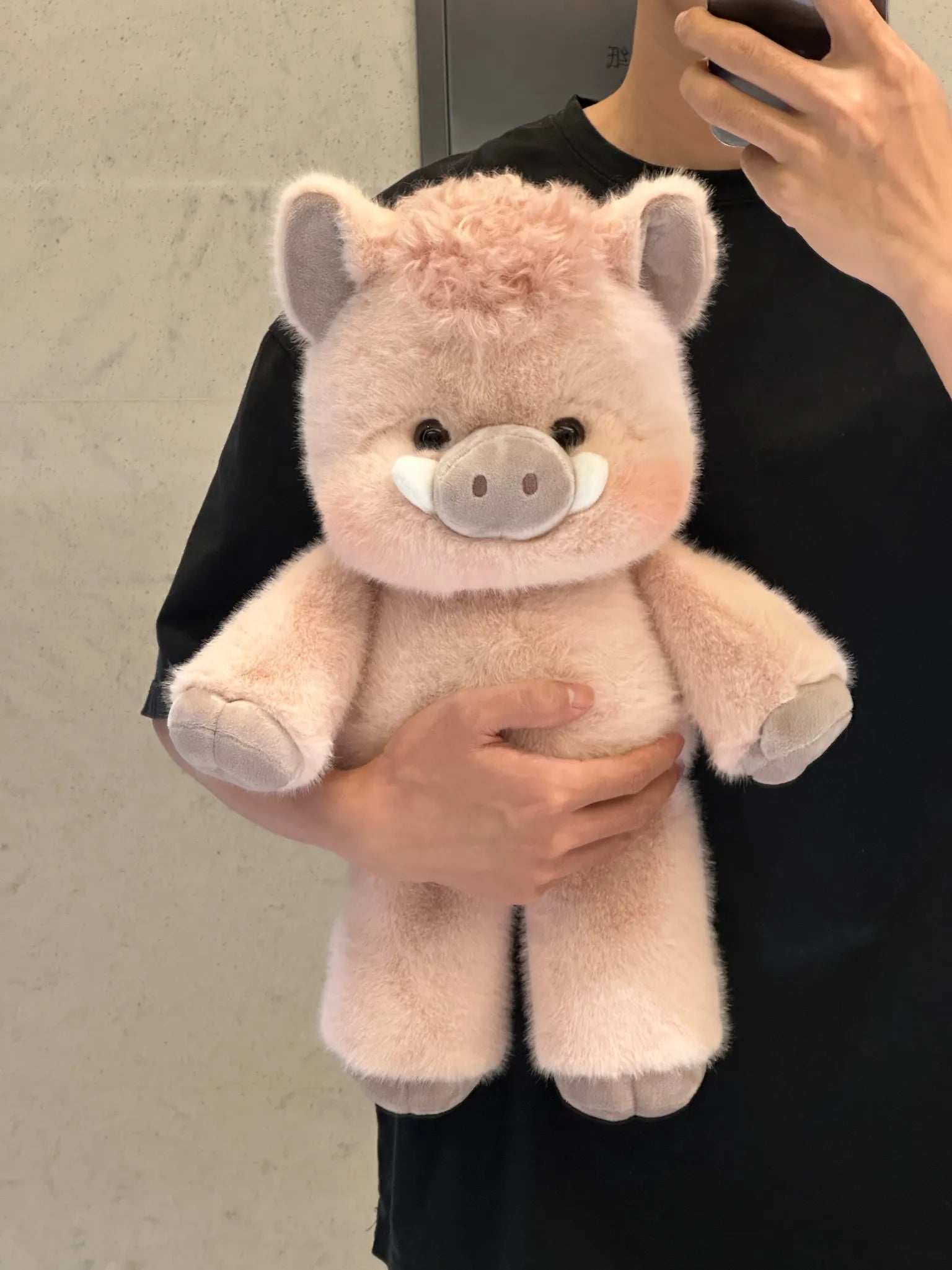 Cute Running Wild Boar Stuffed Animal