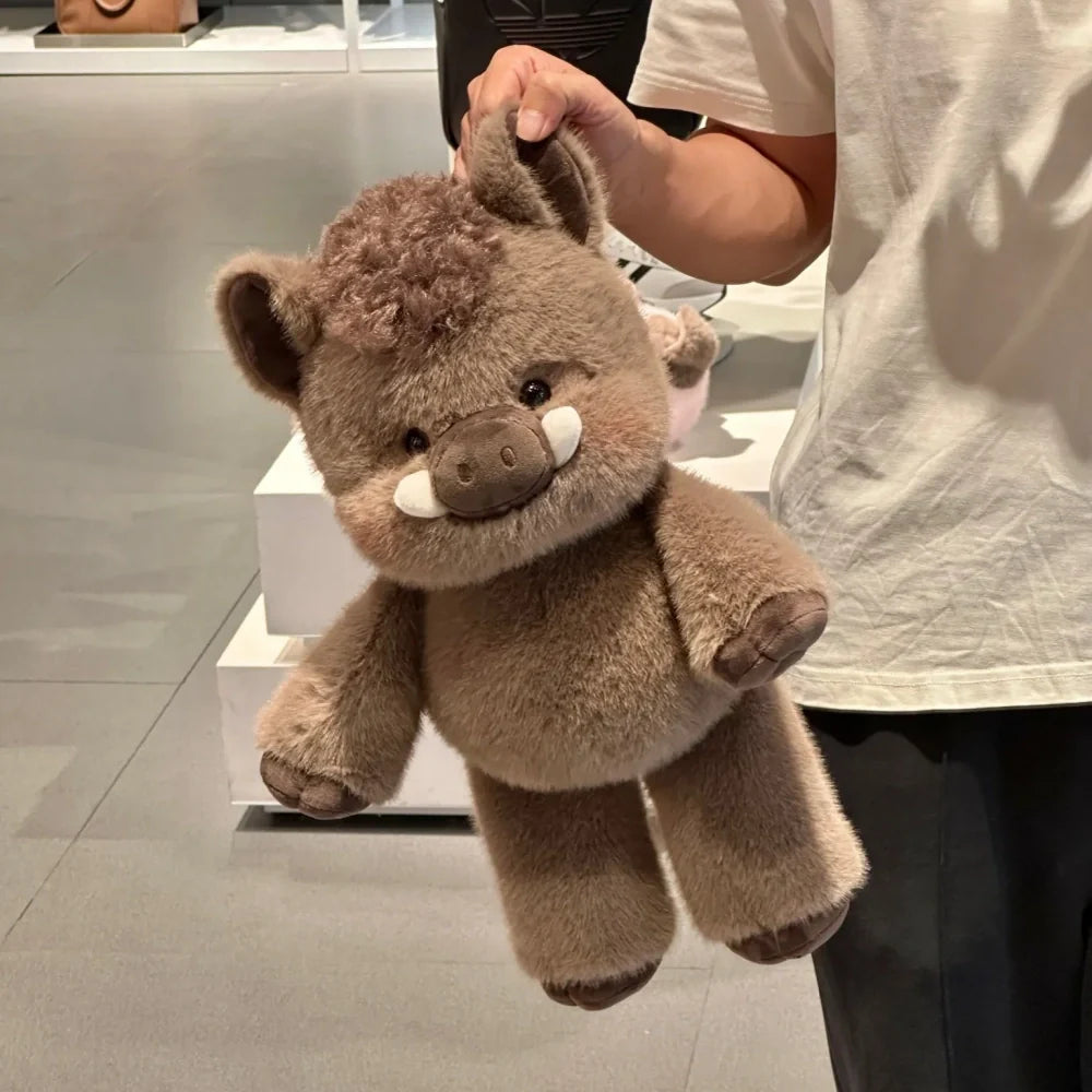 Cute Running Wild Boar Stuffed Animal