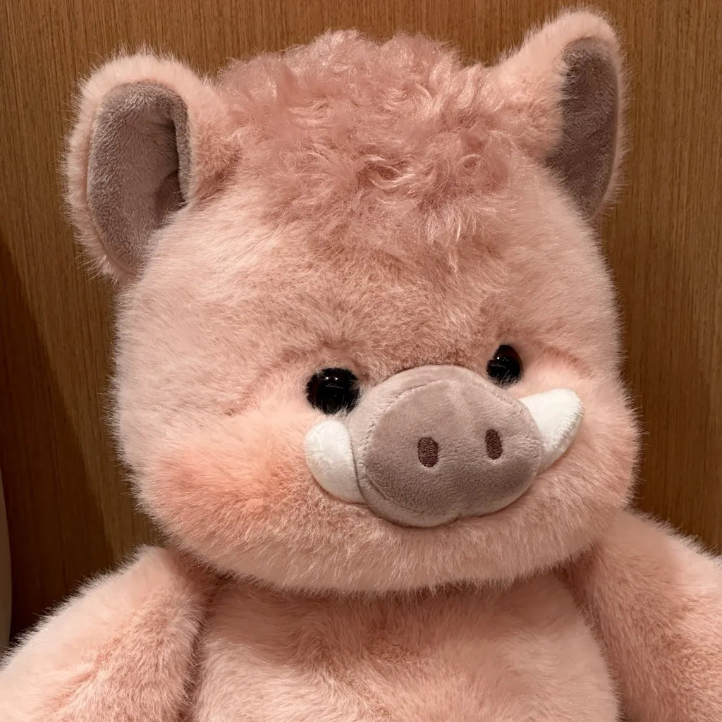 Cute Running Wild Boar Stuffed Animal