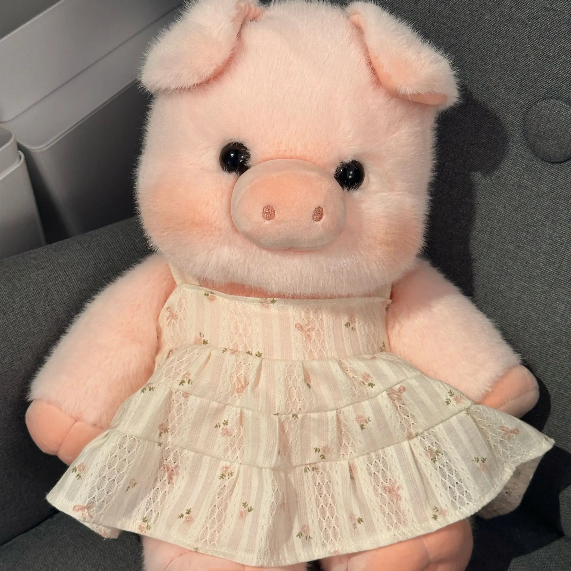 Delicate Floral Lace Plushie Dress (Dress Only)
