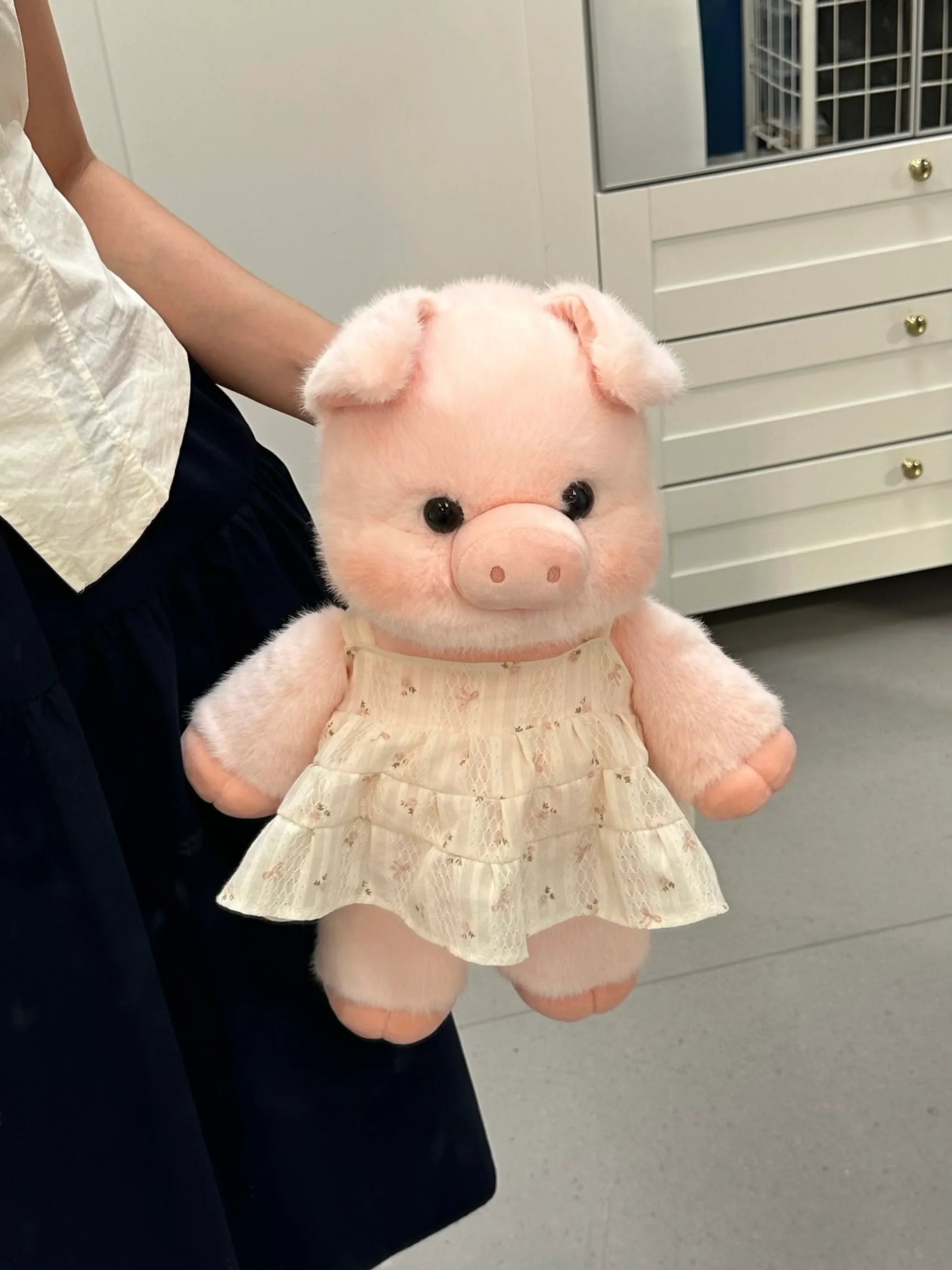 Delicate Floral Lace Plushie Dress (Dress Only)