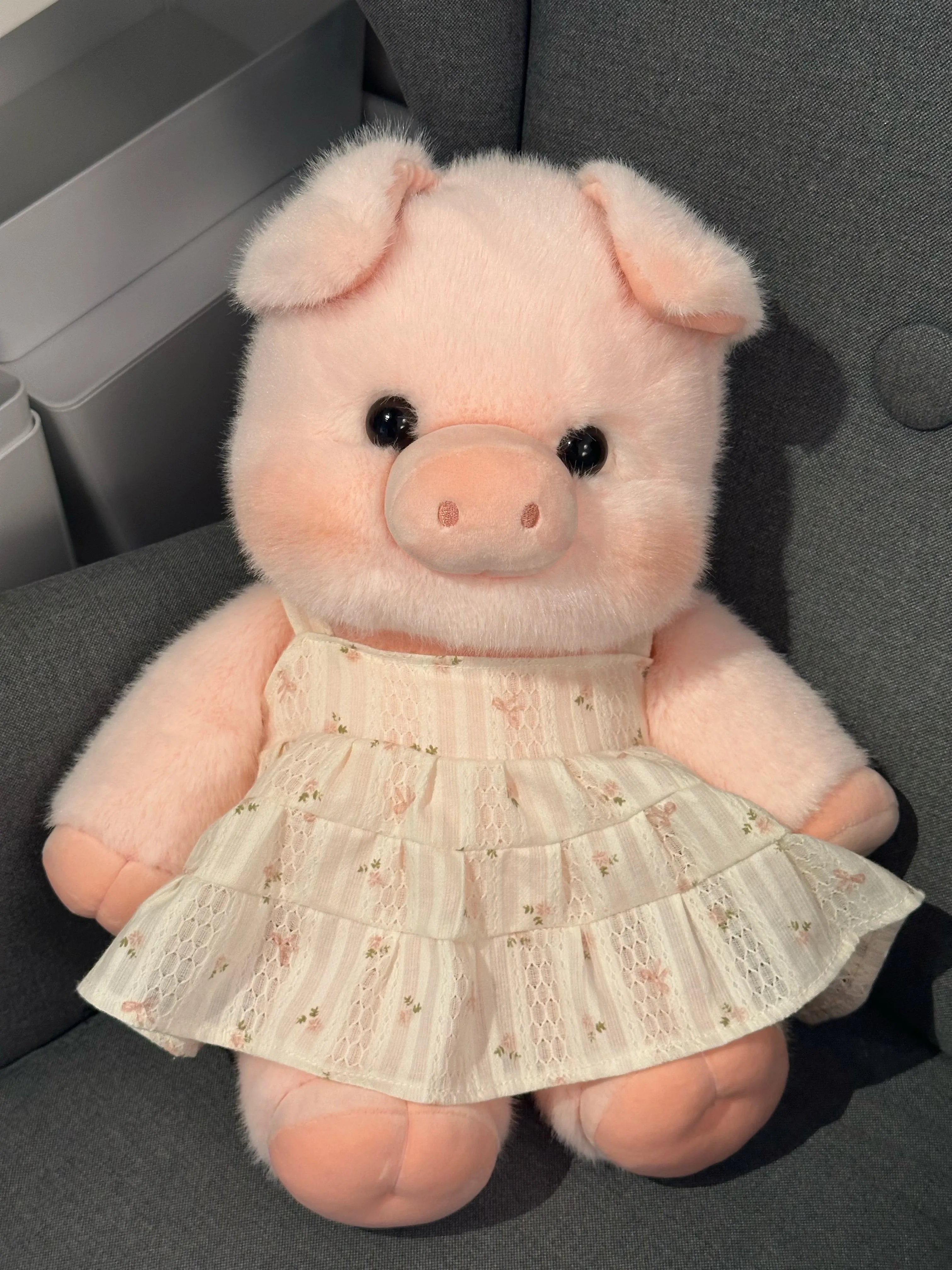 Delicate Floral Lace Plushie Dress (Dress Only)