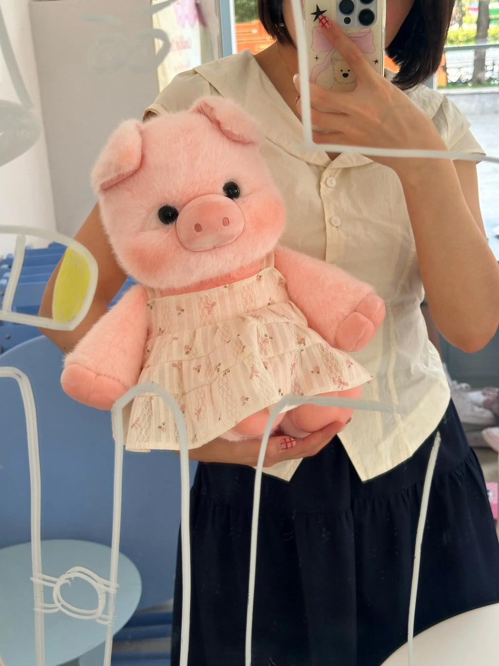 Delicate Floral Lace Plushie Dress (Dress Only)